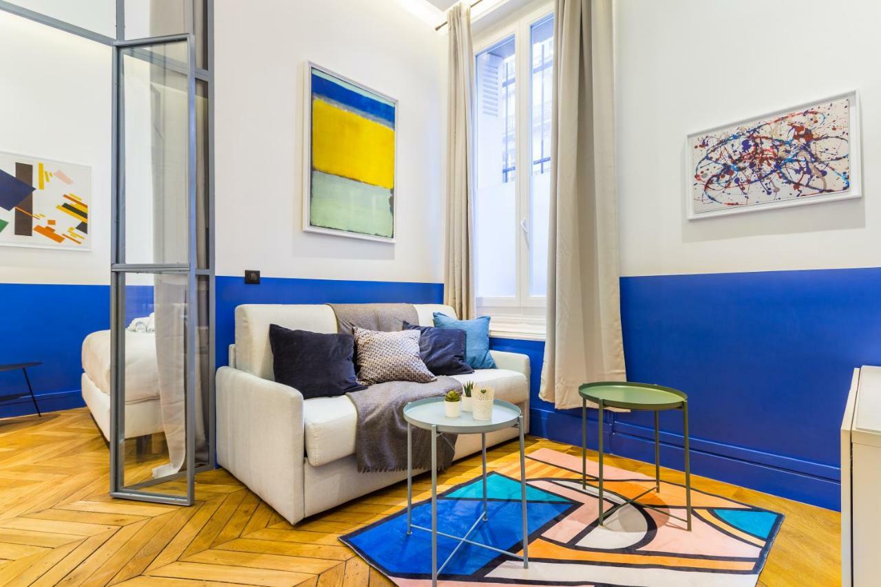 Moderne Apartment - 1Br-4P - Champs-Elysees Paris Exteriör bild