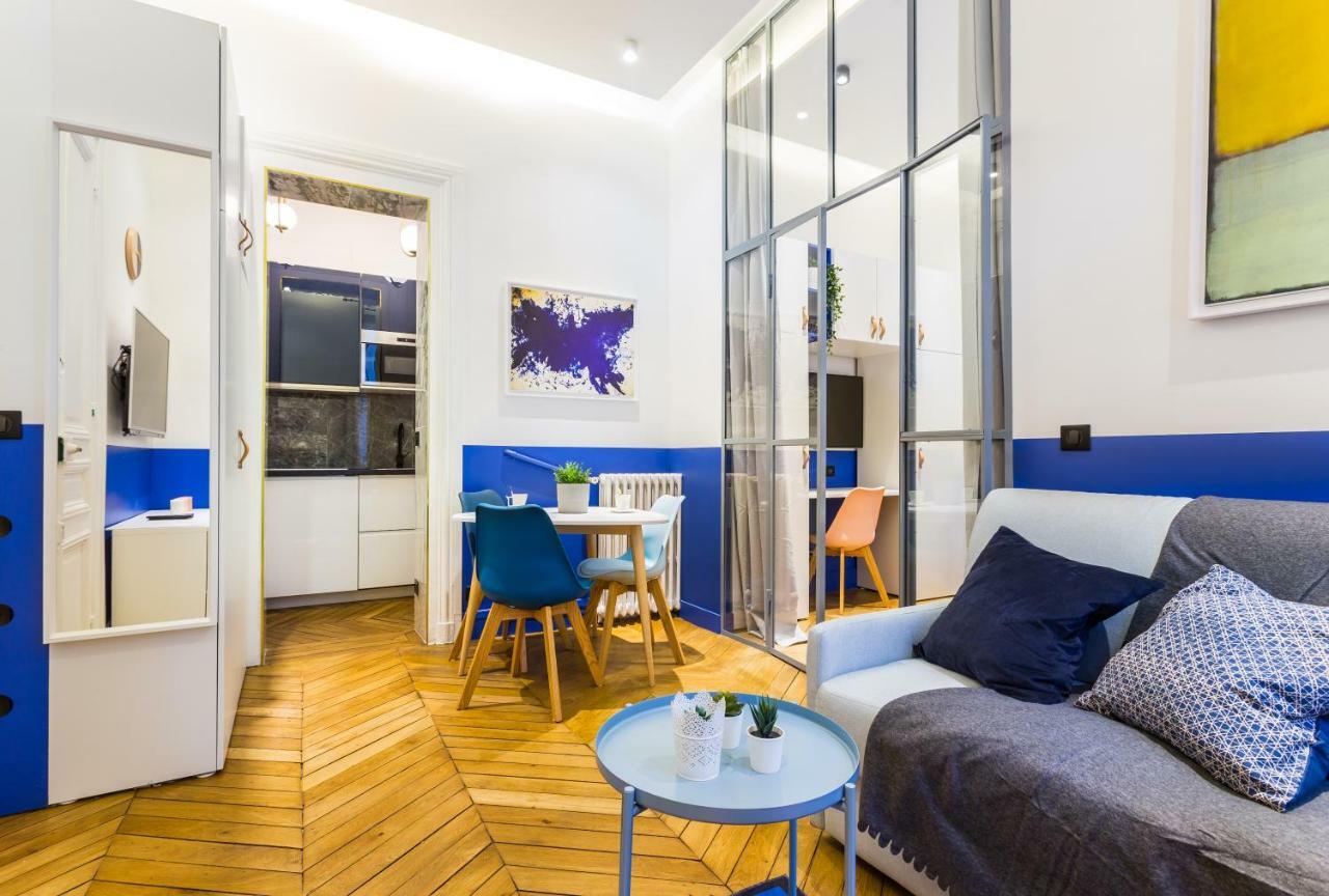 Moderne Apartment - 1Br-4P - Champs-Elysees Paris Exteriör bild