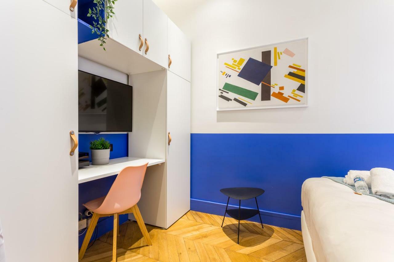 Moderne Apartment - 1Br-4P - Champs-Elysees Paris Exteriör bild